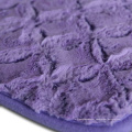 Super soft shaggy fluffy bottom dyed brush rabbit fur floor mat